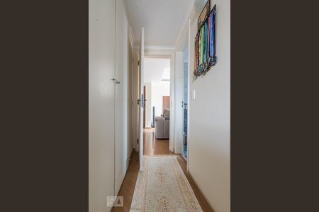 Corredor Quartos de apartamento à venda com 2 quartos, 74m² em Vila Clementino, São Paulo