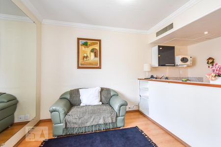 Sala de apartamento à venda com 1 quarto, 32m² em Jardim Paulista, São Paulo