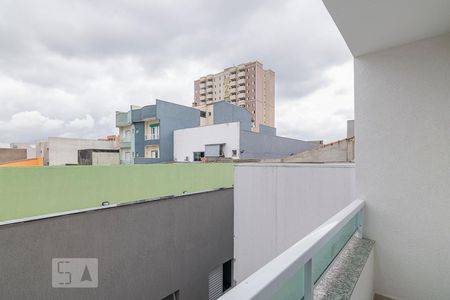 Varanda da Suite de apartamento para alugar com 3 quartos, 70m² em Vila Humaitá, Santo André