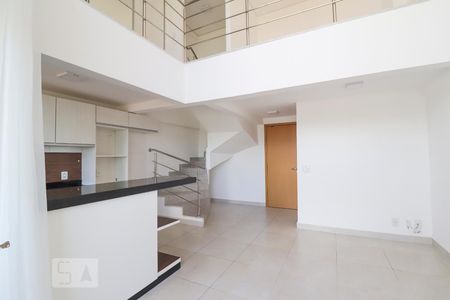 Sala de apartamento para alugar com 1 quarto, 51m² em Park Lozandes, Goiânia