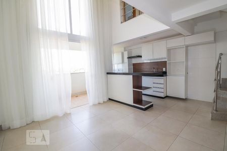 Sala de apartamento para alugar com 1 quarto, 51m² em Park Lozandes, Goiânia