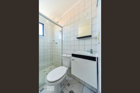 Banheiro Social de apartamento para alugar com 1 quarto, 40m² em Centro, São Bernardo do Campo