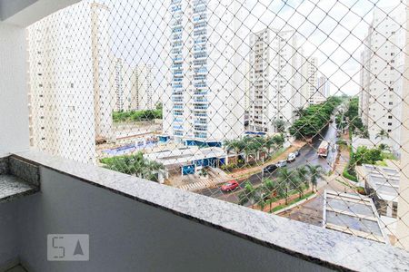 Varanda da Sala - Vista de apartamento para alugar com 2 quartos, 64m² em Residencial Eldorado, Goiânia