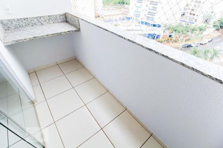 Varanda da Sala de apartamento para alugar com 2 quartos, 64m² em Residencial Eldorado, Goiânia