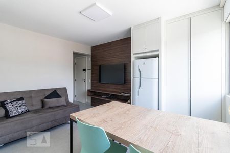 Sala de apartamento para alugar com 1 quarto, 35m² em Juvevê, Curitiba