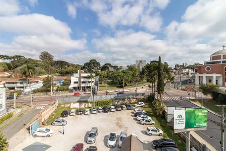 Vista da sala de apartamento para alugar com 1 quarto, 35m² em Juvevê, Curitiba