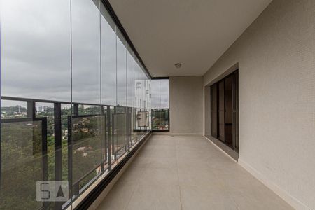 Varanda da Sala de apartamento para alugar com 4 quartos, 382m² em Fazenda Morumbi, São Paulo