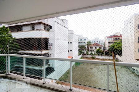 Vista da Sala de apartamento para alugar com 3 quartos, 106m² em Recreio dos Bandeirantes, Rio de Janeiro