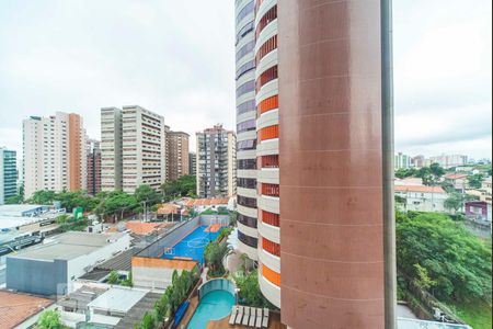 Vista da Sala de apartamento à venda com 3 quartos, 110m² em Jardim, Santo André