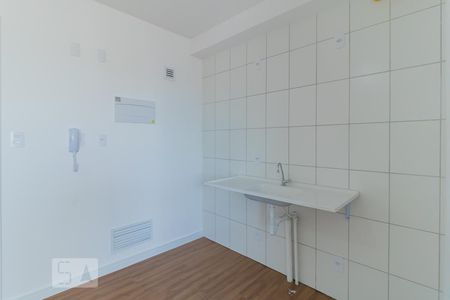 Cozinha de kitnet/studio para alugar com 1 quarto, 25m² em Vila Campanela, São Paulo