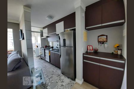 Cozinha de apartamento à venda com 2 quartos, 57m² em Parque Reboucas, São Paulo