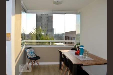 Varanda da Sala de apartamento à venda com 2 quartos, 57m² em Parque Reboucas, São Paulo
