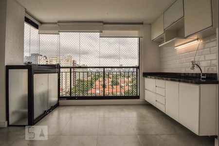 Varanda de kitnet/studio para alugar com 1 quarto, 37m² em Vila Cordeiro, São Paulo