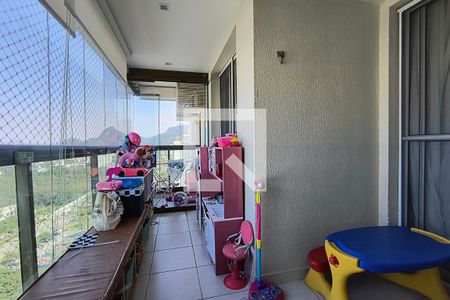 Varanda de apartamento à venda com 3 quartos, 189m² em Jacarepaguá, Rio de Janeiro