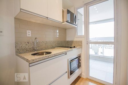 Cozinha de kitnet/studio para alugar com 1 quarto, 47m² em Santa Cecília, São Paulo