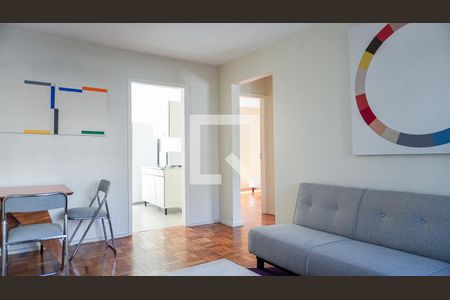 Sala de apartamento para alugar com 2 quartos, 70m² em Vila Clementino, São Paulo