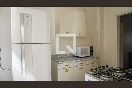 Cozinha de apartamento para alugar com 2 quartos, 70m² em Vila Clementino, São Paulo