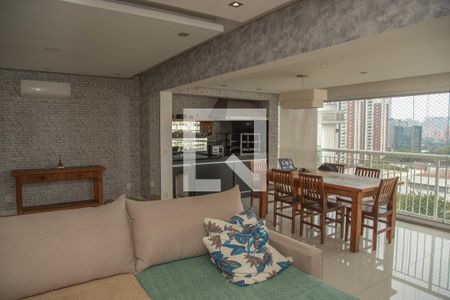 Sala de apartamento à venda com 2 quartos, 117m² em Várzea de Baixo, São Paulo