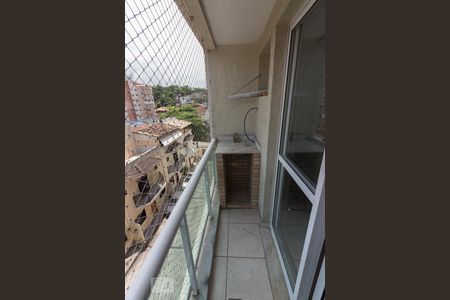 Varanda da Sala de apartamento para alugar com 2 quartos, 50m² em Pechincha, Rio de Janeiro