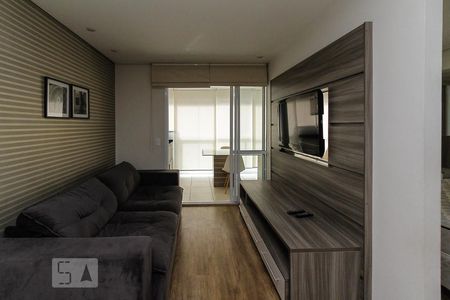 Sala de apartamento para alugar com 1 quarto, 53m² em Jardim Anália Franco, São Paulo