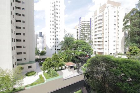 Vista da varanda de apartamento para alugar com 1 quarto, 45m² em Vila Andrade, São Paulo