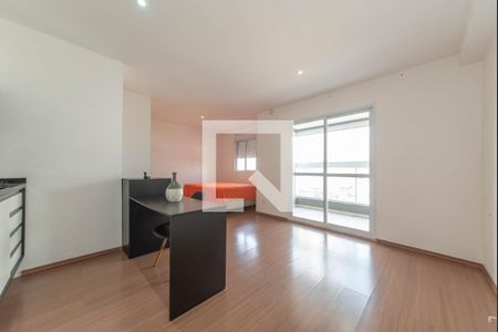 Sala de apartamento para alugar com 1 quarto, 37m² em Jardim das Acácias, São Paulo