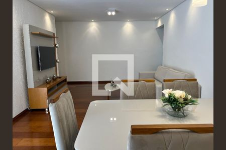 Sala de apartamento à venda com 3 quartos, 101m² em Vila Monte Alegre, São Paulo