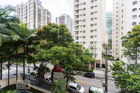 Vista de apartamento à venda com 3 quartos, 138m² em Indianópolis, São Paulo