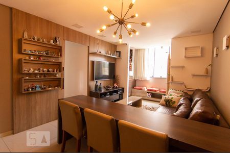 Sala de apartamento para alugar com 3 quartos, 97m² em Castelo, Belo Horizonte