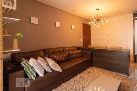 Sala de apartamento para alugar com 3 quartos, 97m² em Castelo, Belo Horizonte