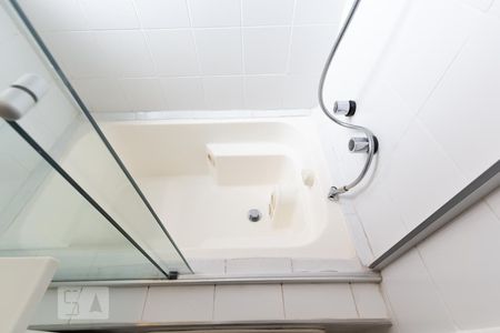 Detalhe do banheiro da suíte de apartamento à venda com 3 quartos, 110m² em Vila Andrade, São Paulo