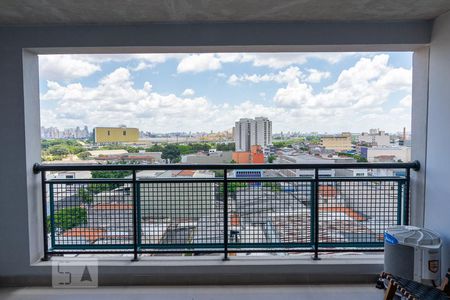 Vista da Varanda de kitnet/studio para alugar com 1 quarto, 30m² em Bom Retiro, São Paulo