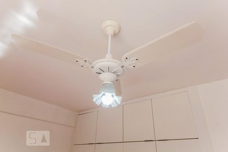 Quarto 1 - detalhe ventilador de teto de apartamento para alugar com 2 quartos, 60m² em St. Oeste, Goiânia