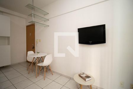 Sala de apartamento para alugar com 1 quarto, 27m² em Taguatinga Sul (taguatinga), Brasília