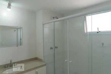Banheiro da Suíte de apartamento para alugar com 2 quartos, 66m² em Parque Industrial Tomas Edson, São Paulo