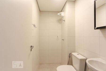 Banheiro de apartamento para alugar com 1 quarto, 25m² em Vila Buarque, São Paulo