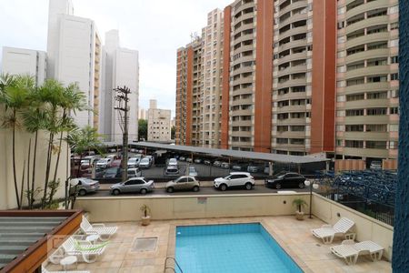 Vista da Suite de apartamento à venda com 1 quarto, 50m² em Botafogo, Campinas