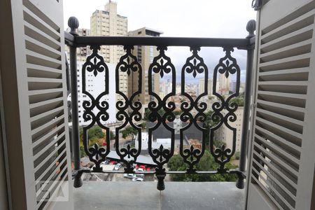 Varanda da Sala de apartamento à venda com 1 quarto, 59m² em Jardim Paulista, São Paulo