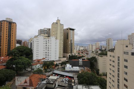 Vista da Varanda da Sala de apartamento à venda com 1 quarto, 59m² em Jardim Paulista, São Paulo