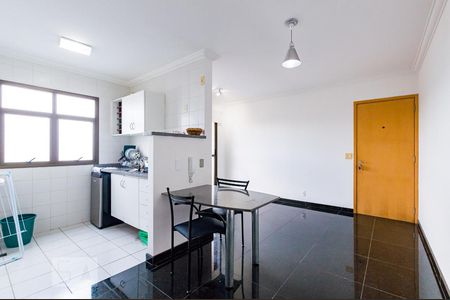 Sala - Cozinha de apartamento à venda com 1 quarto, 56m² em Jardim Planalto, Campinas