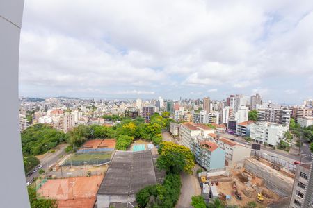 Vista da Sala de kitnet/studio para alugar com 1 quarto, 45m² em Petrópolis, Porto Alegre