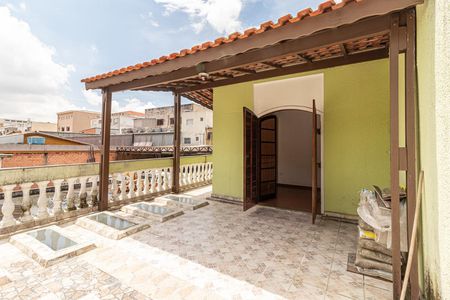 Área Externa Suite de casa à venda com 3 quartos, 160m² em Jardim Santa Maria, São Paulo