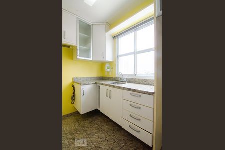 Cozinha de apartamento para alugar com 1 quarto, 60m² em Cambuí, Campinas