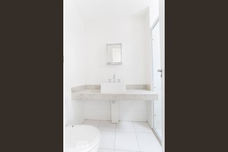 Banheiro da Suíte 1 de apartamento à venda com 1 quarto, 40m² em Vila do Encontro, São Paulo