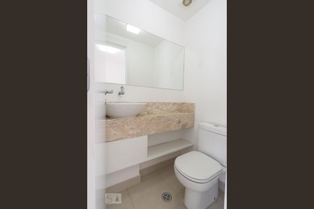 Lavabo de apartamento à venda com 1 quarto, 47m² em Jardim Aeroporto, São Paulo