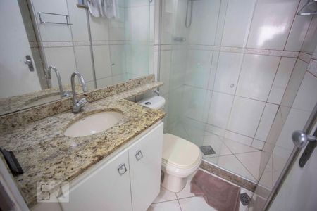 banheiro suíte de apartamento à venda com 2 quartos, 66m² em Tijuca, Rio de Janeiro