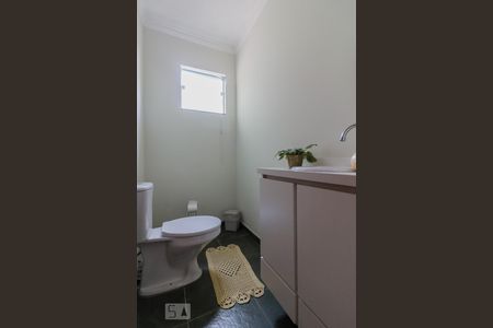 Lavabo 02 de casa à venda com 3 quartos, 297m² em Parque das Nações, Santo André