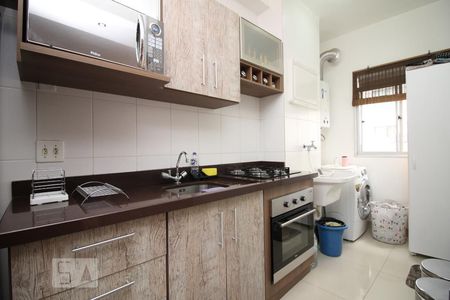 Cozinha de apartamento para alugar com 2 quartos, 48m² em Protásio Alves, Porto Alegre