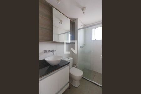 Banheiro de kitnet/studio à venda com 1 quarto, 38m² em Vila Augusta, Guarulhos