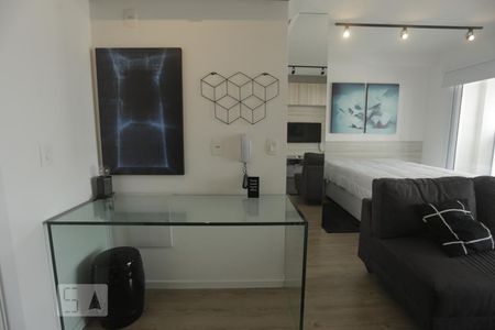 Cozinha de kitnet/studio para alugar com 1 quarto, 35m² em Campos Elíseos, São Paulo